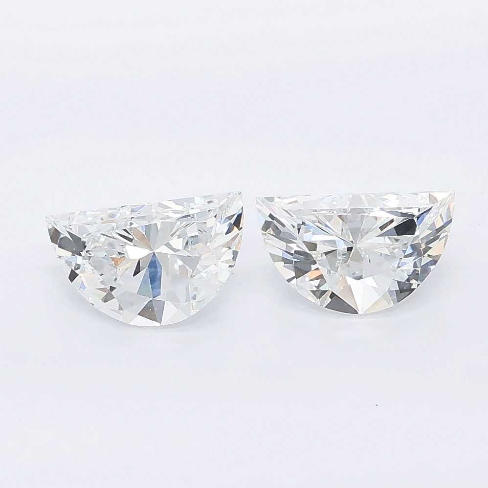 1.17ct Half moon lab grown diamond