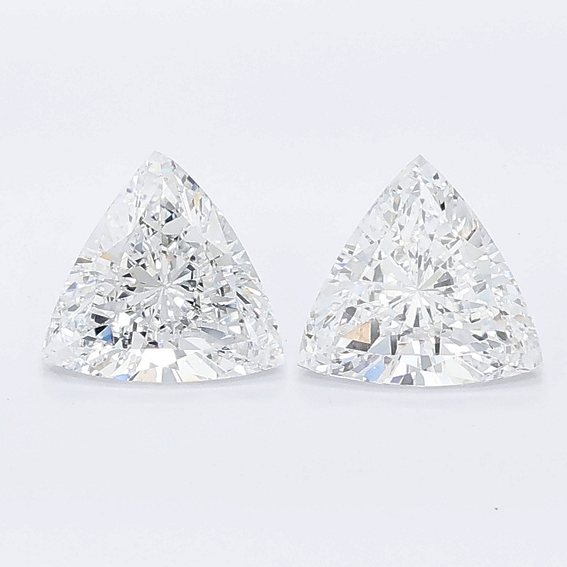 0.76ct Trilliant lab grown diamond