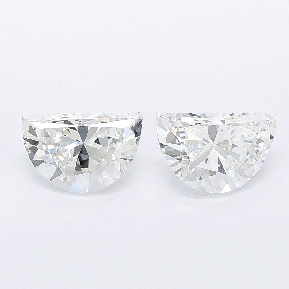 1.08ct Half moon lab grown diamond