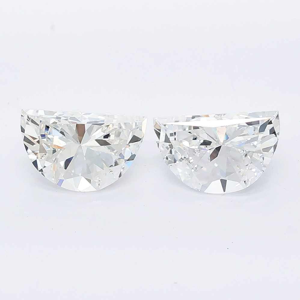 1.23ct Half moon lab grown diamond