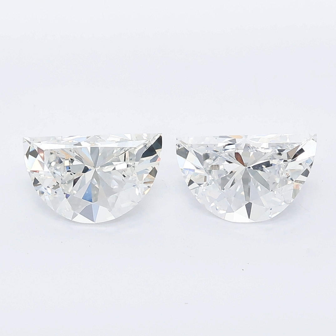 1.42ct Half moon lab grown diamond