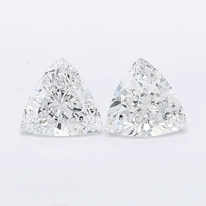 0.67ct Trilliant lab grown diamond