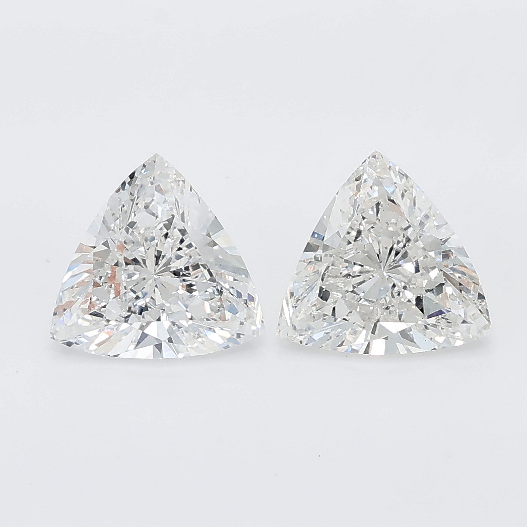 1.60 ct Trilliant lab grown diamond E VVS2