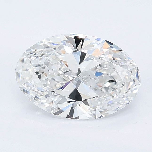 1.10ct Oval lab grown diamond