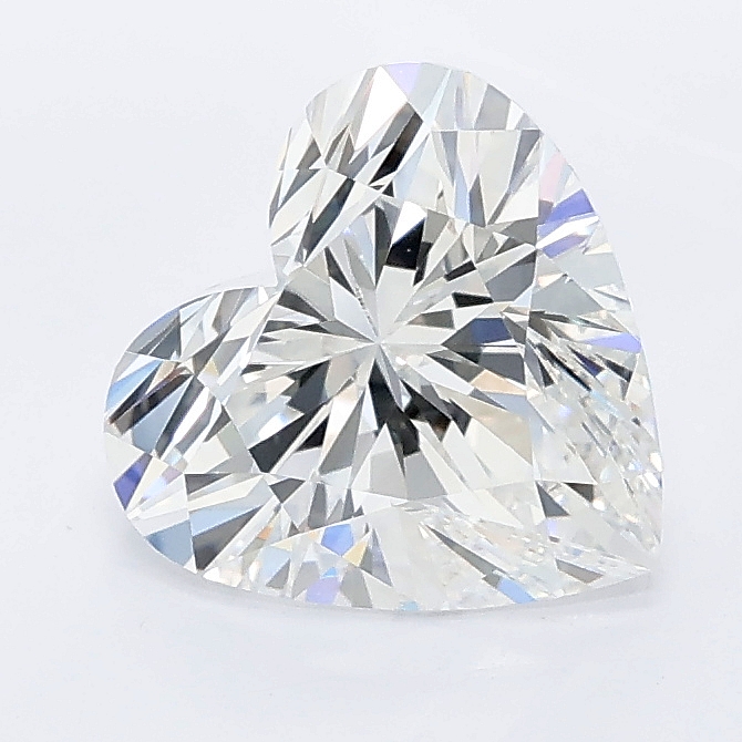 2.08ct Heart lab grown diamond