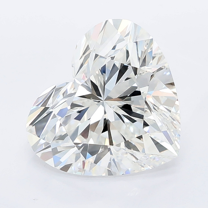 3.52ct Heart lab grown diamond
