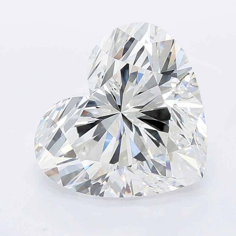 3.56ct Heart lab grown diamond