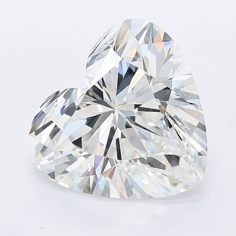 3.52ct Heart lab grown diamond