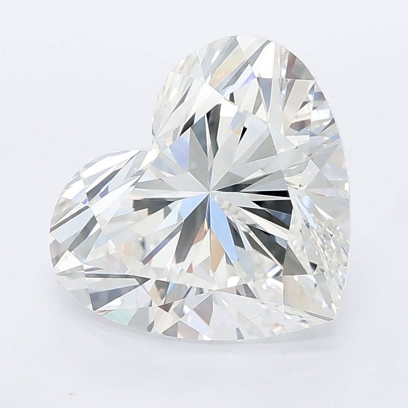 3.56ct Heart lab grown diamond