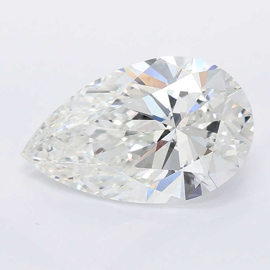 3.50ct Pear lab grown diamond