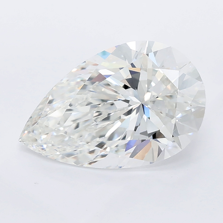 3.53ct Pear lab grown diamond