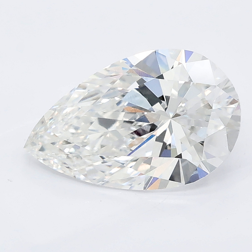 2.55ct Pear lab grown diamond