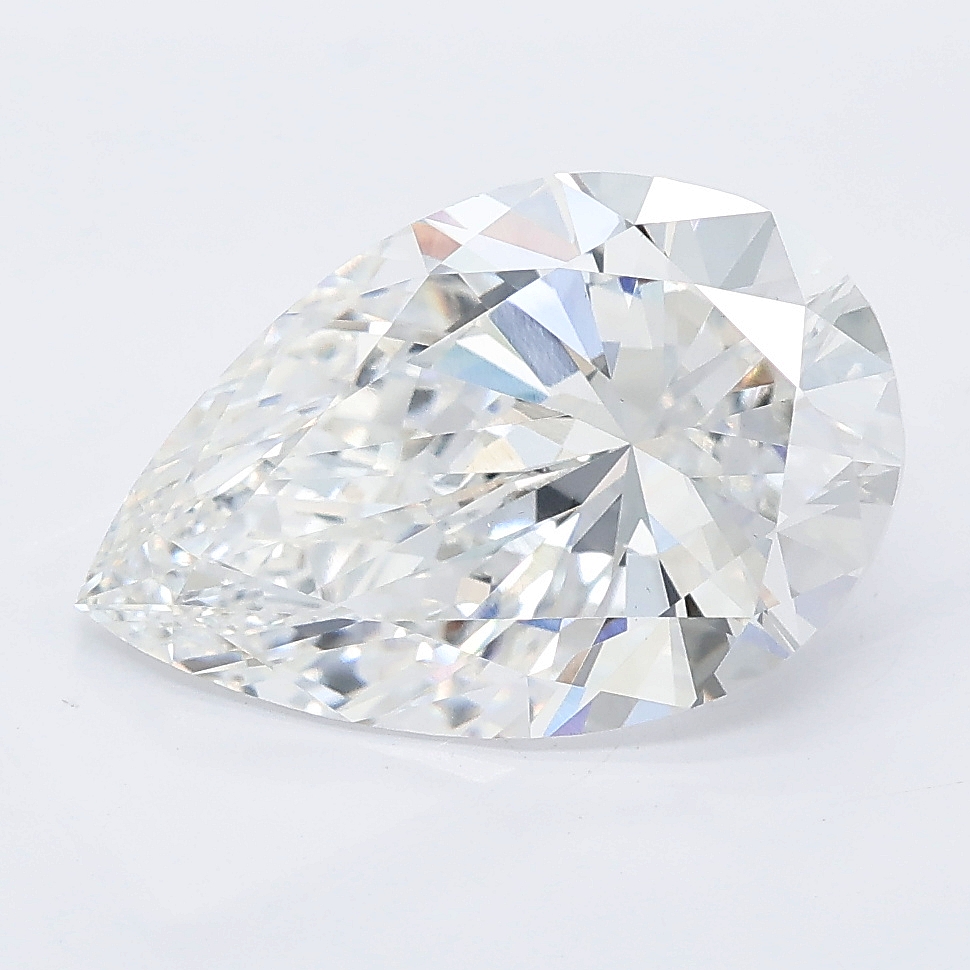 4.00ct Pear lab grown diamond