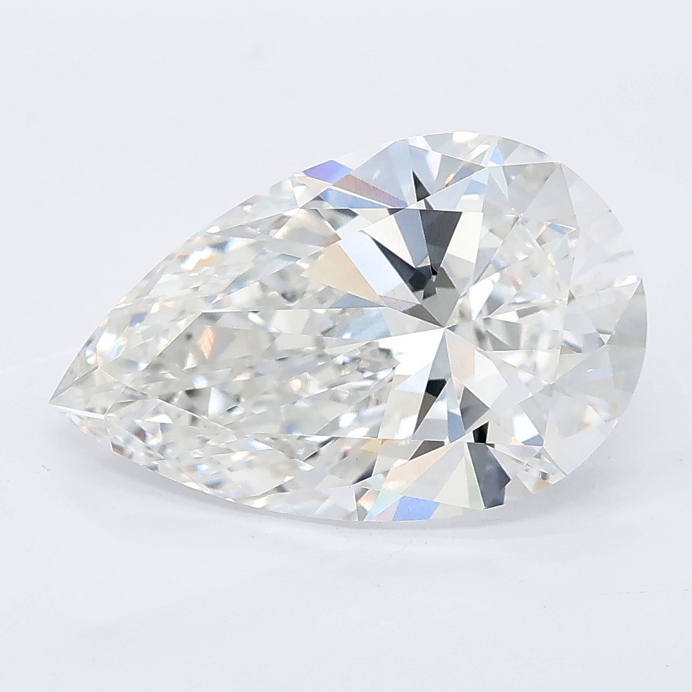 4.02ct Pear lab grown diamond