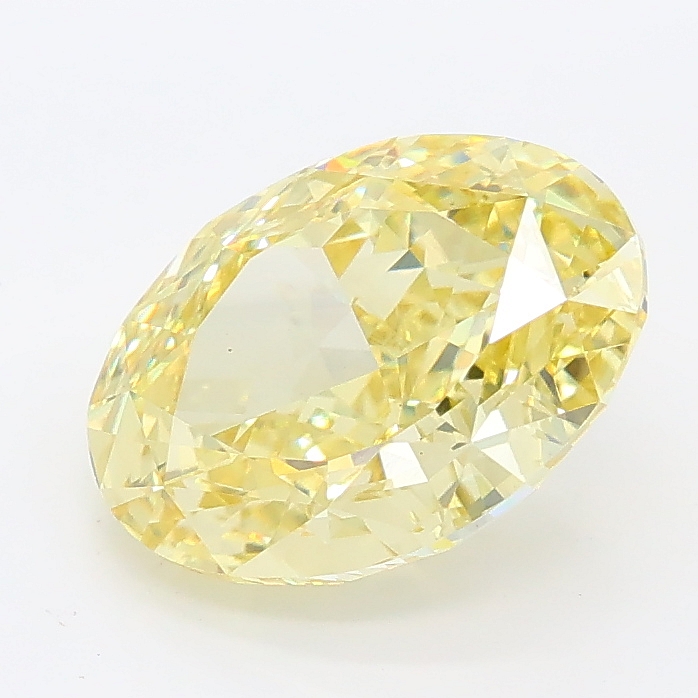 2.63ct Oval lab grown diamond